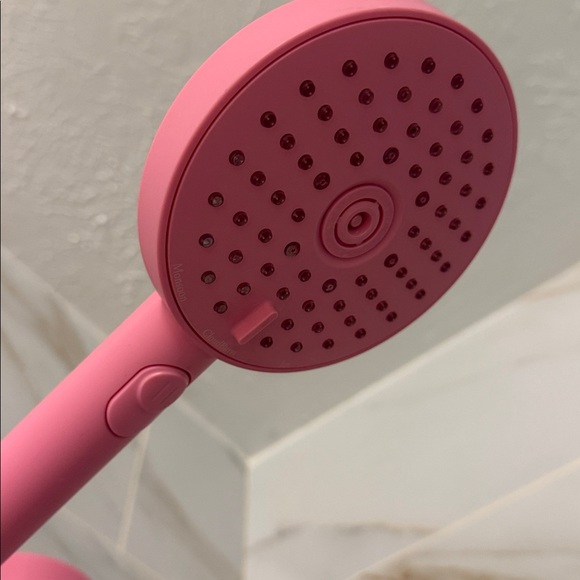 Pink Shower Head with Hose - Picture 3 of 4